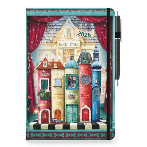 ΗΜΕΡΟΛΟΓΙΟ ΗΜΕΡΗΣΙΟ PALMARE 10X14εκ. ΜΕ ΛΑΣΤΙΧΟ/ΣΤΥΛΟ 001366 (διάφορα σχέδια)