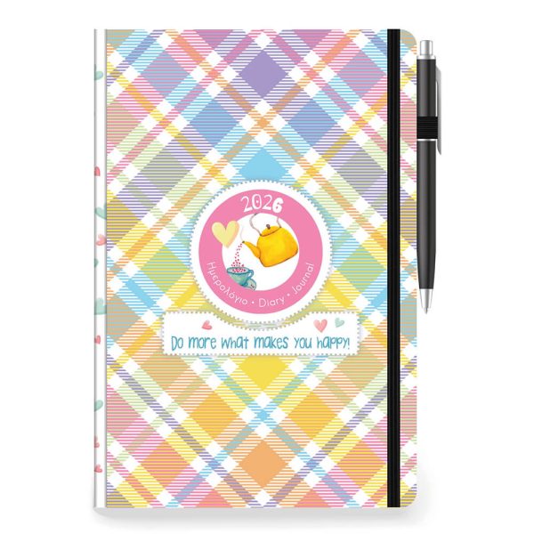 ΗΜΕΡΟΛΟΓΙΟ ΗΜΕΡΗΣΙΟ ΚΑΡΟ 12X17εκ. ΜΕ ΛΑΣΤΙΧΟ/ΣΤΥΛΟ 890122 (διάφορα σχέδια)