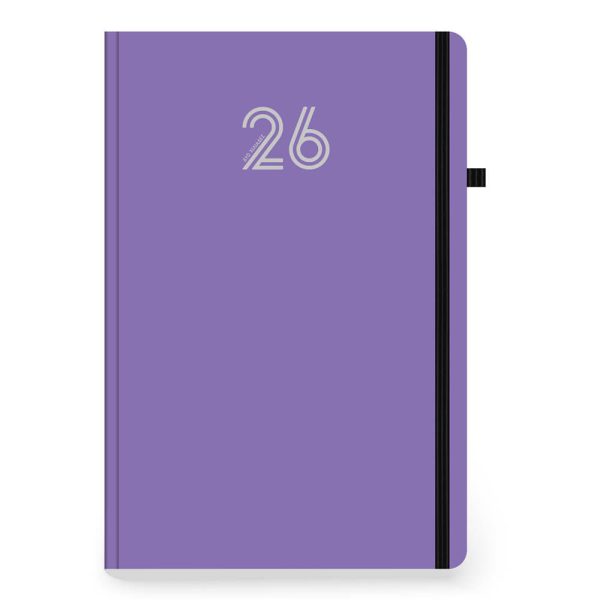 ΗΜΕΡΟΛΟΓΙΟ ΗΜΕΡΗΣΙΟ ULTIMA 12X17εκ. ΜΕ ΛΑΣΤΙΧΟ/ΣΤΥΛΟ 892729 (διάφορα χρώματα)