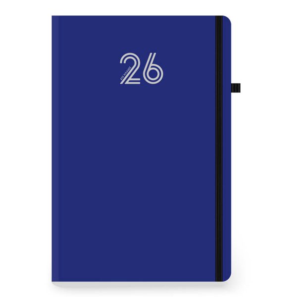 ΗΜΕΡΟΛΟΓΙΟ ΗΜΕΡΗΣΙΟ ULTIMA 17X24εκ. ΜΕ ΛΑΣΤΙΧΟ/ΣΤΥΛΟ 892743 (διάφορα χρώματα)