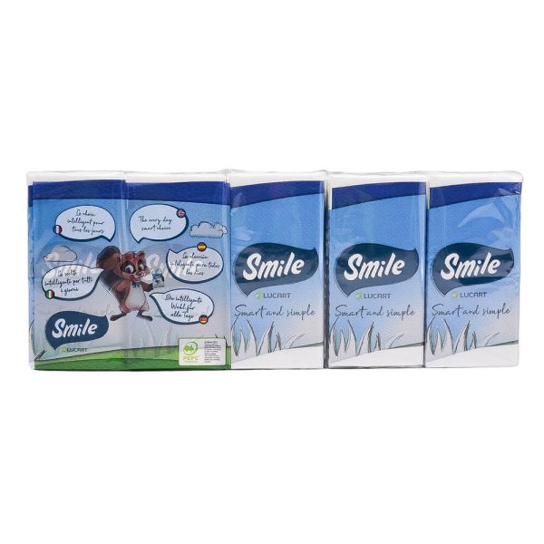 SMILE ΧΑΡΤΟΜΑΝΤΗΛΑ ΤΣΕΠΗΣ 3φυλλα 10τεμ.