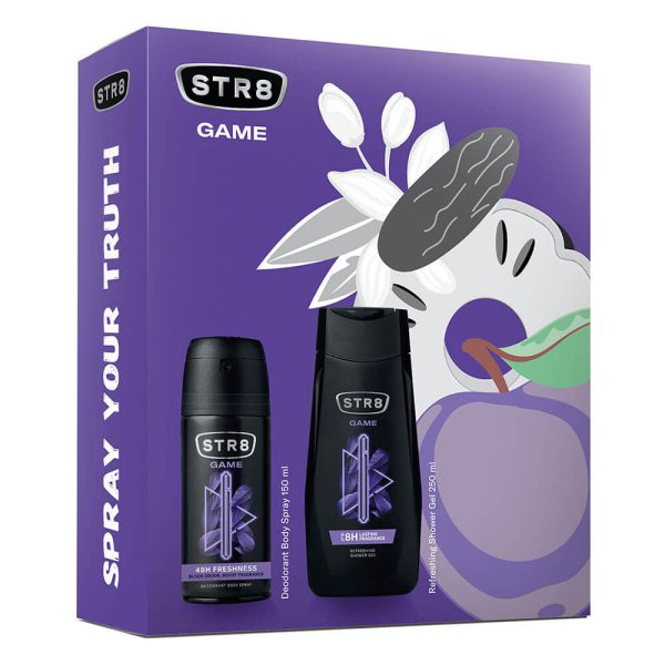 STR8 GIFT SET GAME DEO SPRAY 150ml + ΑΦΡΟΛΟΥΤΡΟ 250ml