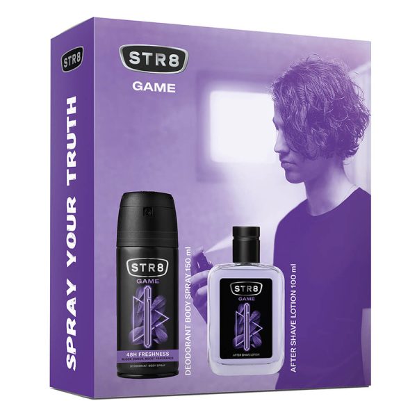 STR8 GIFT SET GAME ASL 100ml + DEO SPRAY 150ml
