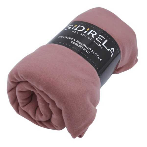ΚΟΥΒΕΡΤΑ FLEECE 150Χ200εκ. ΡΟΖ 0692