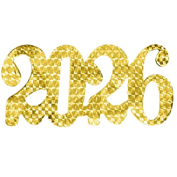 ΧΡΟΝΟΛΟΓΙΑ ΜΕΓΑΛΗ (2026) 15x7cm Ν.274 ΧΡΥΣΟ