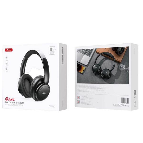 ΑΚΟΥΣΤΙΚΑ HEADPHONES BLUETOOTH XO-BE40 ΜΑΥΡΑ