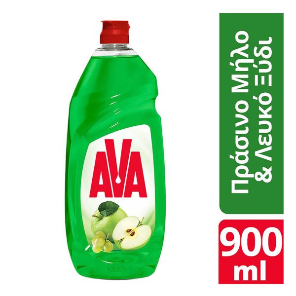 AVA PERLE ΥΓΡΟ ΠΙΑΤΩΝ 900ml ΠΡΑΣΙΝΟ ΜΗΛΟ & ΛΕΥΚΟ ΞΥΔΙ