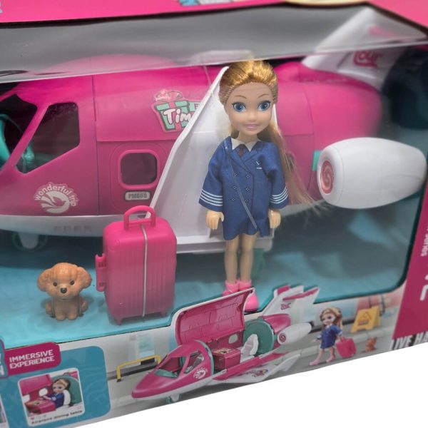 ΑΕΡΟΠΛΑΝΟ FUN AIRPLANE ΜΕ ΚΟΥΚΛΑ 33x20εκ. Νο.9045-1