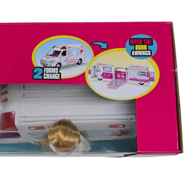 ΑΣΘΕΝΟΦΟΡΟ MOBILE HOSPITAL ΜΕ ΚΟΥΚΛΑ 27x21εκ. Νο.9045-13