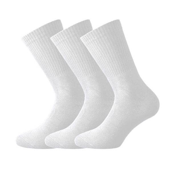 SPORTY ΚΑΛΤΣΕΣ ΑΘΛΗΤΙΚΕΣ ΒΑΜΒΑΚΕΡΕΣ (3 ζεύγη) ΛΕΥΚΕΣ 05000/36-40