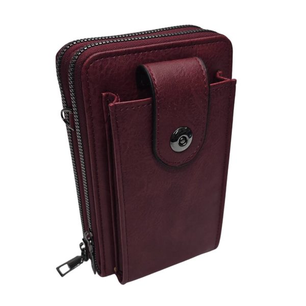 ΤΣΑΝΤΑΚΙ ΩΜΟΥ UNISEX Νο.5263 ΜΠΟΡΝΤΩ 12Χ17Χ7εκ.