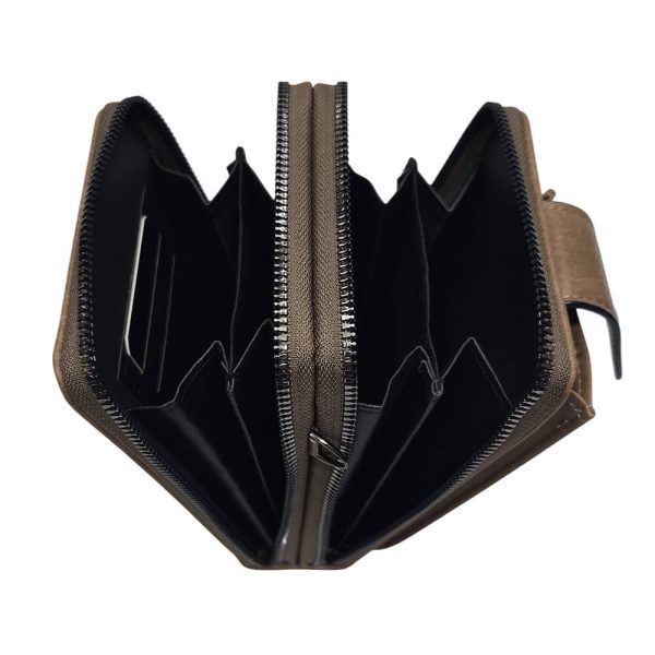 ΤΣΑΝΤΑΚΙ ΩΜΟΥ UNISEX Νο.5263 ΚΑΦΕ 12Χ17Χ7εκ.