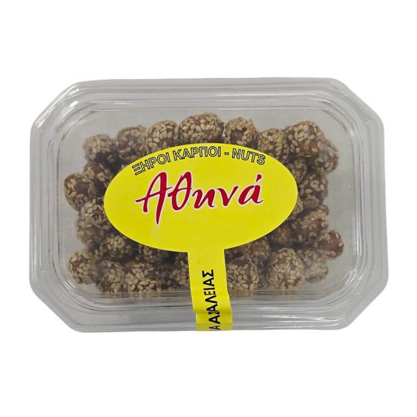 ΑΘΗΝΑ ΞΗΡΟΙ ΚΑΡΠΟΙ PET ΑΡΑΠΙΚΟ ΚΑΡΑΜΕΛΩΜΕΝΟ ΕΛΛΗΝΙΚΟ 200g