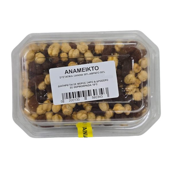 ΑΘΗΝΑ ΞΗΡΟΙ ΚΑΡΠΟΙ PET ΣΤΡΑΓΑΛΙ ΣΤΑΦΙΔΑ ΑΝΑΜΕΙΚΤΟ 200g