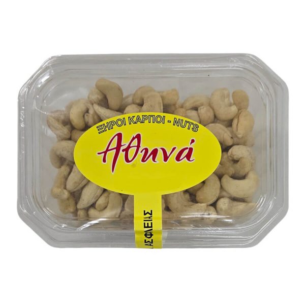 ΑΘΗΝΑ ΞΗΡΟΙ ΚΑΡΠΟΙ PET ΚΑΣΙΟΥΣ ΙΝΔΙΩΝ ΩΜΟ ΧΩΡΙΣ ΑΛΑΤΙ 200g
