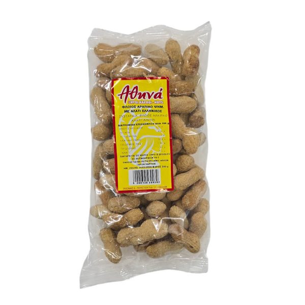 ΑΘΗΝΑ ΞΗΡΟΙ ΚΑΡΠΟΙ ΦΑΚΕΛΟ ΦΛΟΙΟΣ ΜΕ ΑΛΑΤΙ 200g