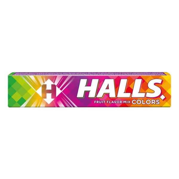 HALLS ΚΑΡΑΜΕΛΕΣ FRUIT FLAVOR MIX 33,5g