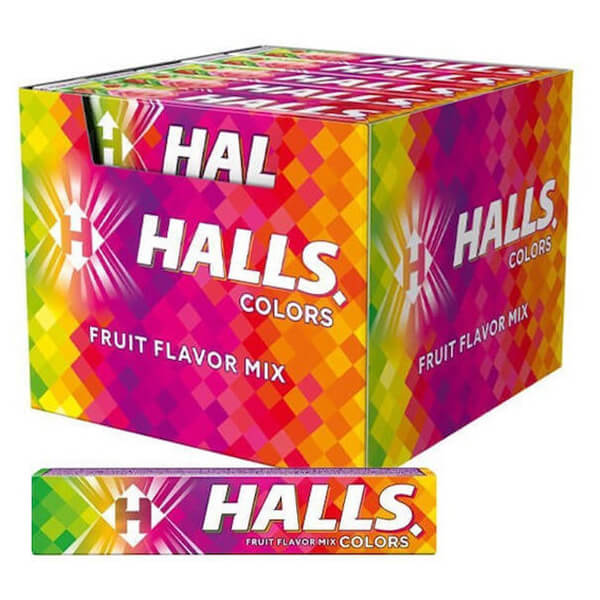 HALLS ΚΑΡΑΜΕΛΕΣ FRUIT FLAVOR MIX 33,5g