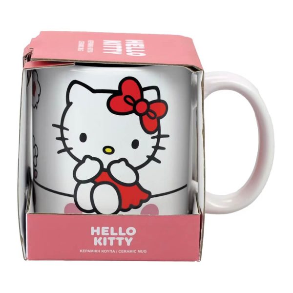 ΚΟΥΠΑ ΚΕΡΑΜΙΚΗ STOR HELLO KITTY 325ml ΣΕ ΚΟΥΤΙ 557-95101