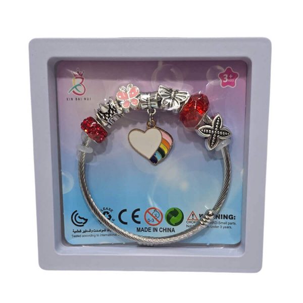 ΒΡΑΧΙΟΛΙ ΒΕΡΓΑ ΜΕ ΧΑΝΤΡΕΣ ΣΕ ΚΟΥΤΙ XBH-016F