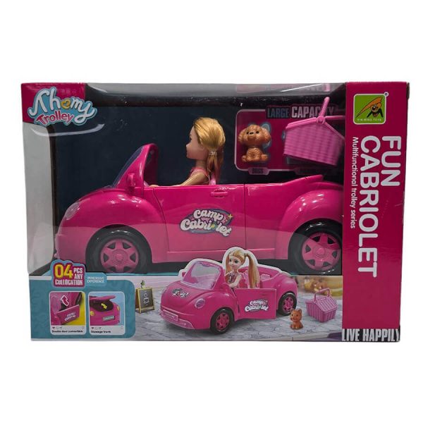 ΑΥΤΟΚΙΝΗΤΟ FUN CABRIOLET ΜΕ ΚΟΥΚΛΑ 27,5x19εκ. Νο.9045-2