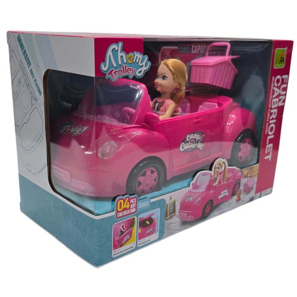 ΑΥΤΟΚΙΝΗΤΟ FUN CABRIOLET ΜΕ ΚΟΥΚΛΑ 27,5x19εκ. Νο.9045-2