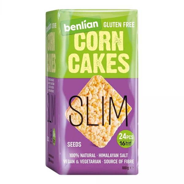 BENLIAN SLIM ΡΥΖΟΓΚΟΦΡΕΤΕΣ ΜΕ ΑΛΑΤΙ ΙΜΑΛΑΙΩΝ 100g