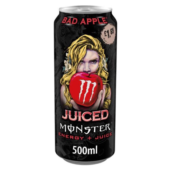MONSTER ENERGY DRINK 500ml JUICED BAD APPLE