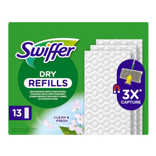 SWIFFER DRY ΑΝΤΑΛΛΑΚΤΙΚΑ ΠΑΝΑΚΙΑ ΣΚΟΥΠΑΣ 13τεμ.