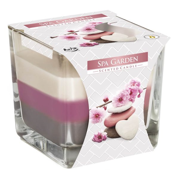 BISPOL ΑΡΩΜΑΤΙΚΟ ΚΕΡΙ ΓΥΑΛΙΝΟ ΒΑΖΑΚΙ 170g SPA GARDEN