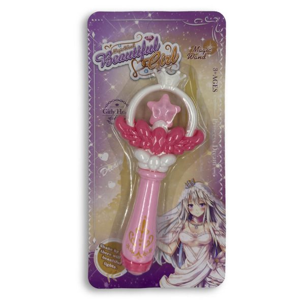 ΡΑΒΔΙ ΠΡΙΓΚΙΠΙΣΣΑΣ ΡΟΖ ΜΕ ΦΩΣ 82751