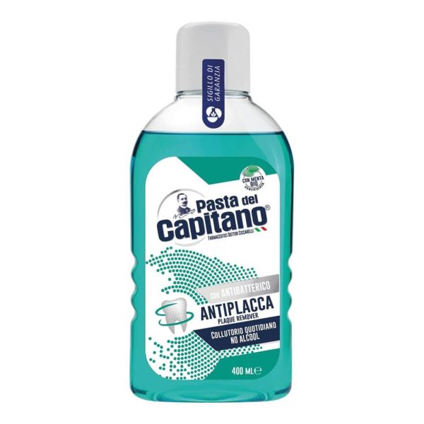 PASTA DEL CAPITANO ΣΤΟΜΑΤΙΚΟ ΔΙΑΛΥΜΑ 400ml CON ANTIPLACCA