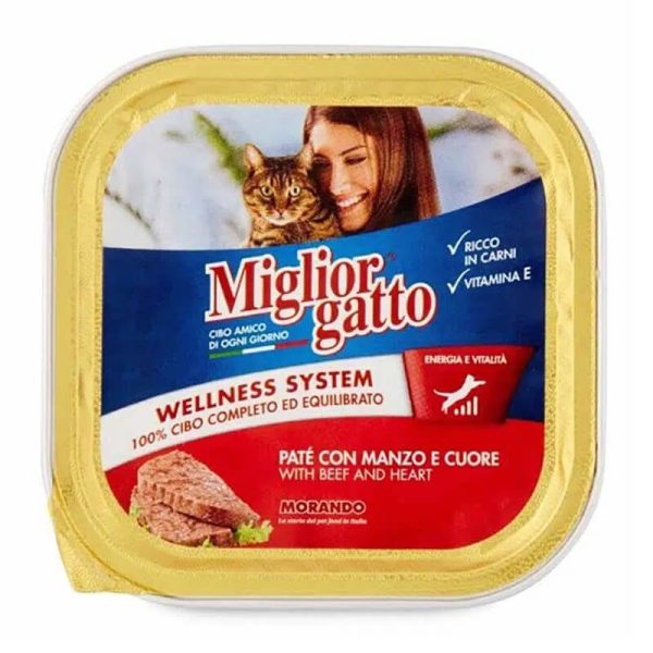 MIGLIOR ΠΑΤΕ ΓΑΤΑΣ 100g ΜΟΣΧΑΡΙ