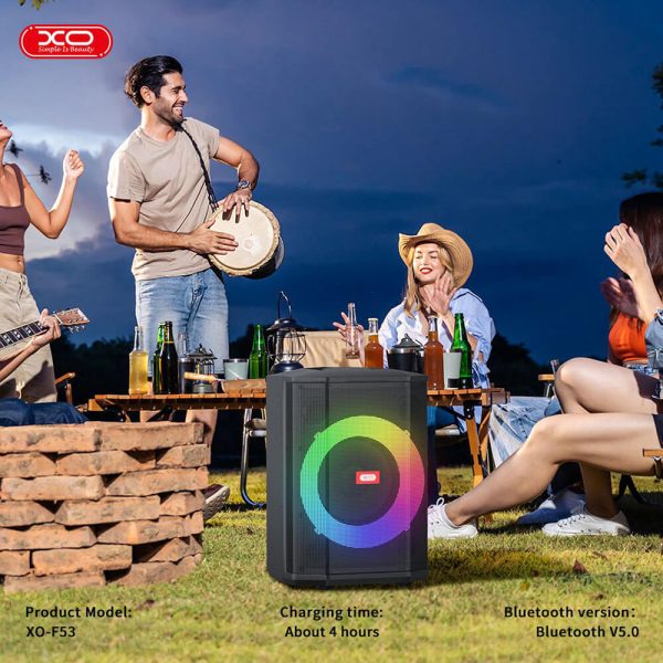 ΗΧΕΙΟ Bluetooth 8 ιντσών RGB Ηχείο Bluetooth 40W XO F53 Xingmu