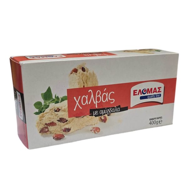 ΕΛΟΜΑΣ ΧΑΛΒΑΣ ΜΕ ΑΜΥΓΔΑΛΑ 400g