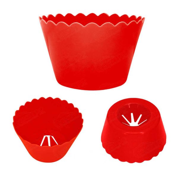 ΚΗΡΟΣΤΑΤΗΣ ΠΛΑΣΤΙΚΟΣ ΓΙΓΑΣ ΚΟΚΚΙΝΟ Δ.10εκ. x 6.5εκ.Υ.