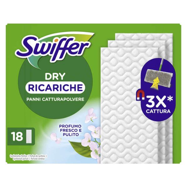 SWIFFER DUSTER ΑΝΤΑΛΛΑΚΤΙΚΑ ΠΑΝΑΚΙΑ ΣΚΟΥΠΑΣ 18τεμ. ΓΙΑ ΞΥΛΟ & ΠΑΡΚΕ