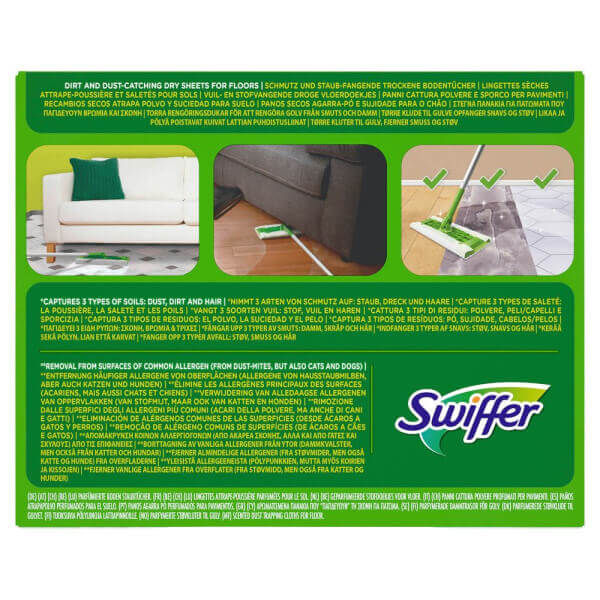 SWIFFER DUSTER ΑΝΤΑΛΛΑΚΤΙΚΑ ΠΑΝΑΚΙΑ ΣΚΟΥΠΑΣ 18τεμ. ΓΙΑ ΞΥΛΟ & ΠΑΡΚΕ