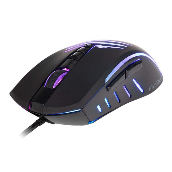 ΠΟΝΤΙΚΙ ΕΝΣΥΡΜΑΤΟ MΕΕΤΙΟΝ GAMER ΣΕΤ ΜΕ MOUSE PAD ΜΑΥΡΟ MT-C011