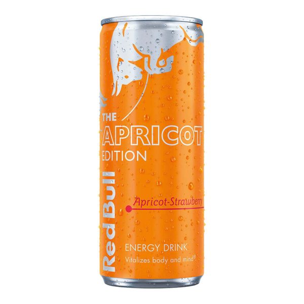 RED BULL ENERGY DRINK 250ml APRICOT EDITION