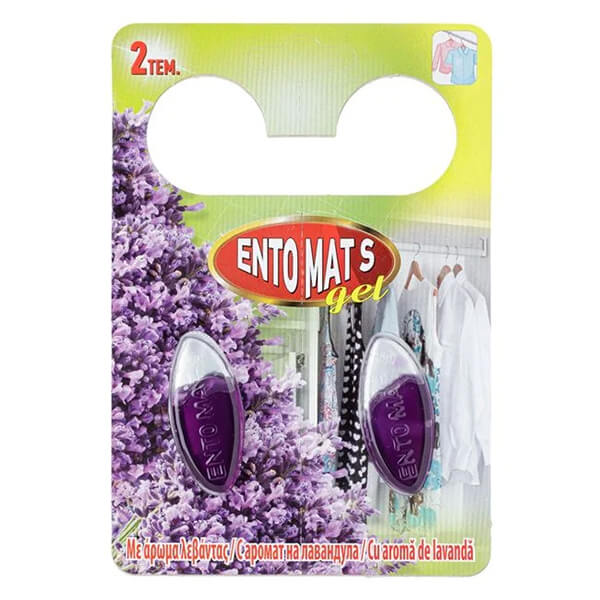 ENTOMATS ΑΡΩΜΑΤΙΚΟ GEL ΛΕΒΑΝΤΑΣ ΣΕΤ 2τεμ.