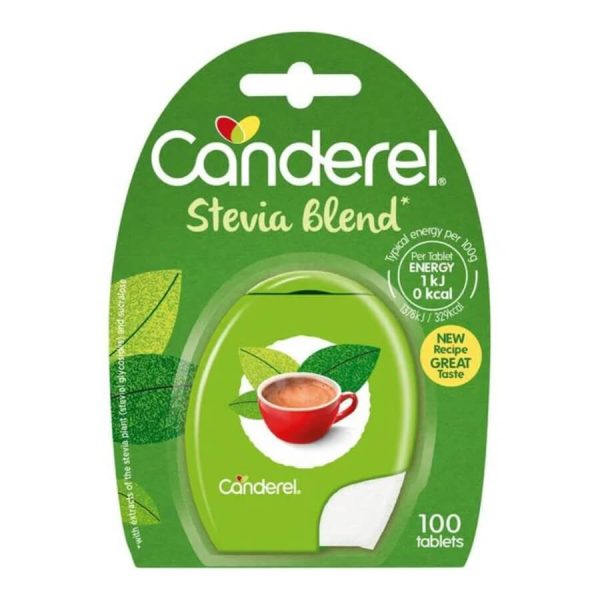 CANDEREL STEVIA ΓΛΥΚΑΝΤΙΚΟ ΣΕ ΔΙΣΚΙΑ 100 tablets