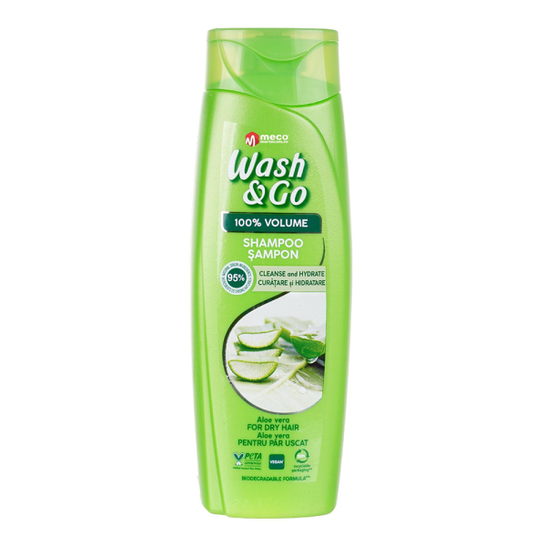 WASH & GO ΣΑΜΠΟΥΑΝ 180ml 2in1 ALOE DRY