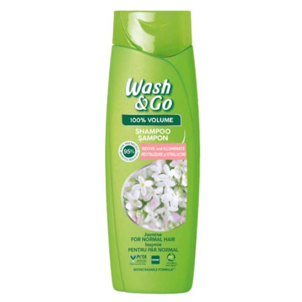 WASH & GO ΣΑΜΠΟΥΑΝ 180ml 2in1 JASMINE