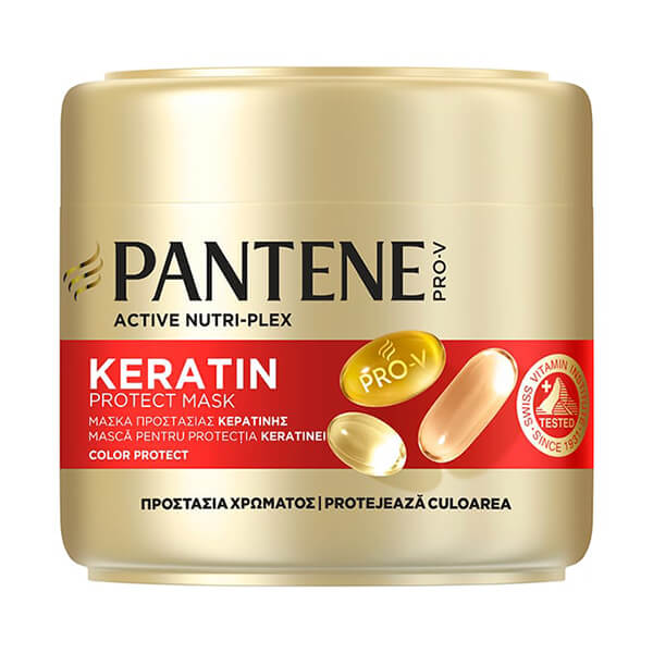 PANTENE PRO-V ΜΑΣΚΑ ΜΑΛΛΙΩΝ 300ml KERATINE COLOUR