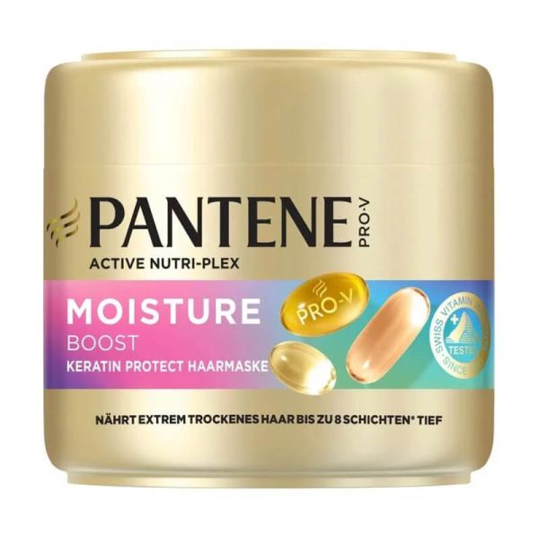 PANTENE PRO-V ΜΑΣΚΑ ΜΑΛΛΙΩΝ 300ml KERATINE MOISTURE BOOST