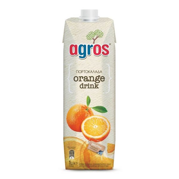 AGROS ΝΕΚΤΑΡ ΠΟΡΤΟΚΑΛΙ 1Lt