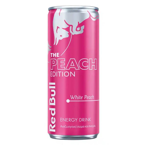 RED BULL ENERGY DRINK 250ml WHITE PEACH EDITION