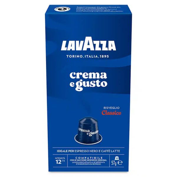 LAVAZZA ΚΑΨΟΥΛΕΣ ESPRESSO CREMA E GUSTO 10τεμ.