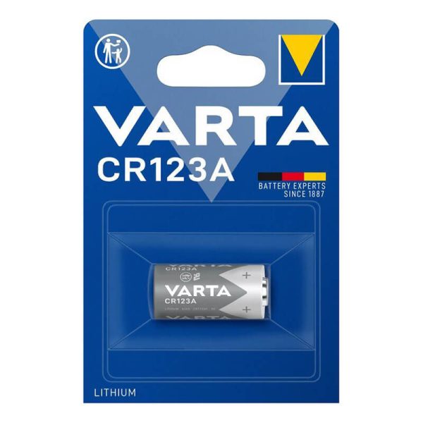 VARTA ΜΠΑΤΑΡΙΑ ΛΙΘΙΟΥ CR123A 3V